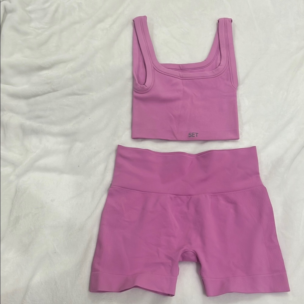 SET Active Pink Sports Bra Intimates & Sleepwear